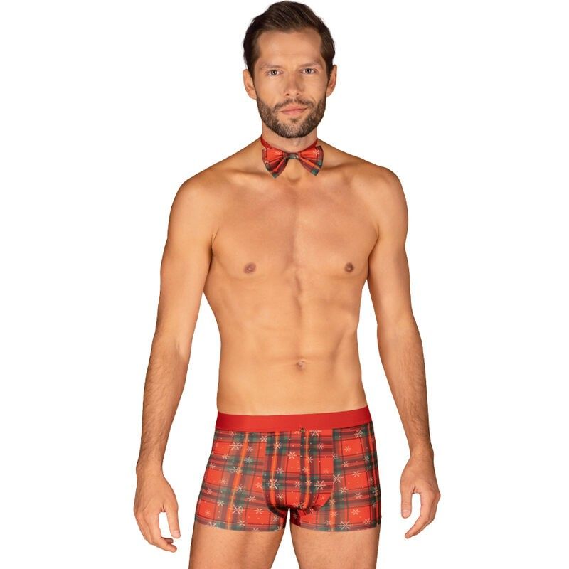 OBSESSIVE - MS MERRILO BOXER SHORTS & BOW TIE XXL/XXXL OBSESSIVE XMAS - 1