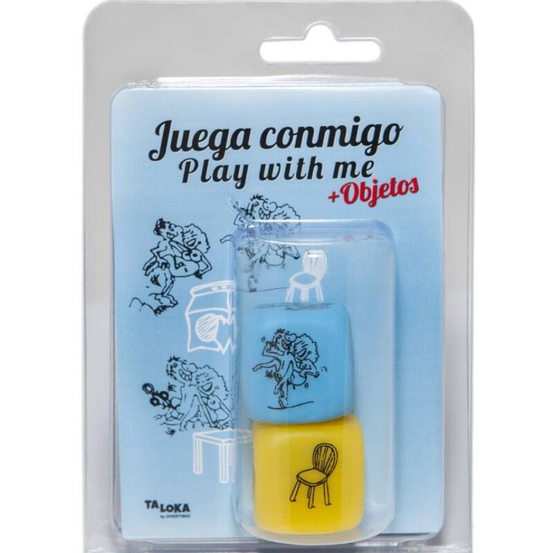 TALOKA - FUNNY BLUE POSTURE DICE + PLACE DICE TALOKA - 1