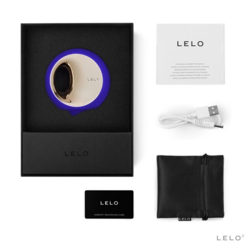 LELO - ORA 3 ORAL SEX STIMULATOR MIDNIGHT BLUE LELO - 2