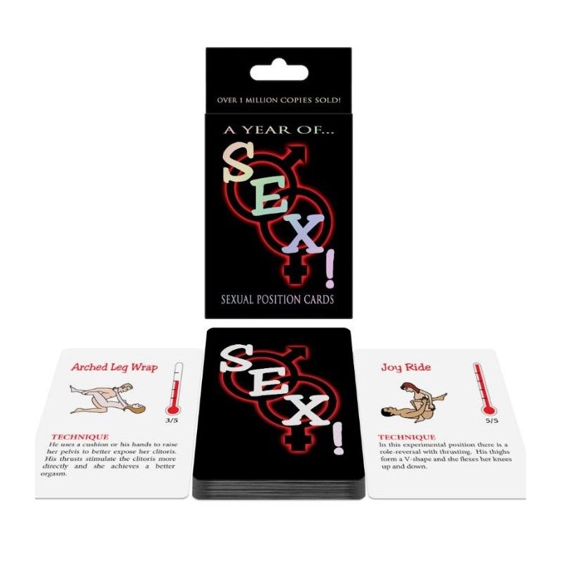 KHEPER GAMES - SEXUAL POSITION CARDS A YEAR OF...SEX! KHEPER GAMES - 1