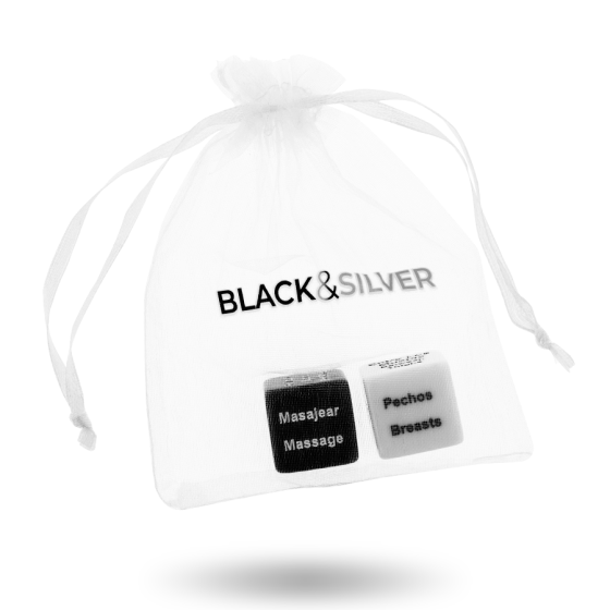 BLACK&SILVER - DICE FOR COUPLES ES/EN BLACK&SILVER - 3