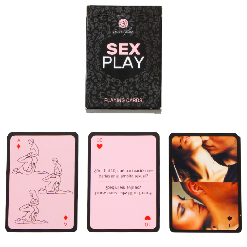 SECRETPLAY - SEX PLAY PLAYING CARDS (ES/EN) SECRETPLAY 100% GAMES - 1