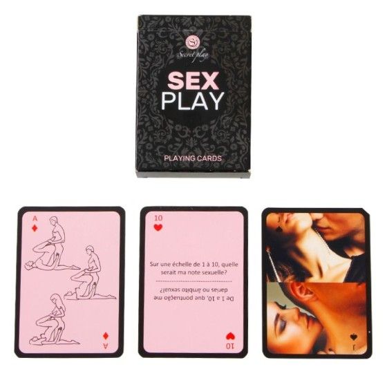 SECRETPLAY - SEX PLAY PLAYING CARDS (FR/PT) SECRETPLAY 100% GAMES - 1