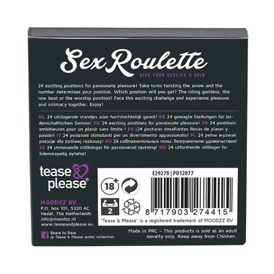 TEASE & PLEASE - SEX ROULETTE KAMASUTRA TEASE&PLEASE - 5
