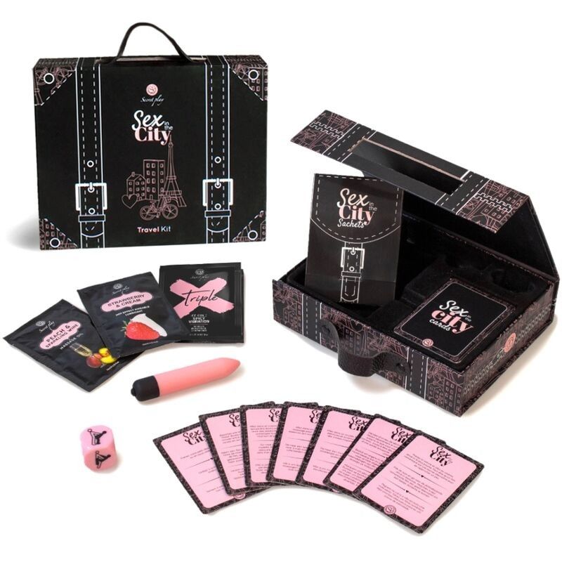 SECRETPLAY - SEX IN THE CITY TRAVEL KIT (ES/EN/DE/FR/NL/PT) SECRETPLAY 100% GAMES - 2