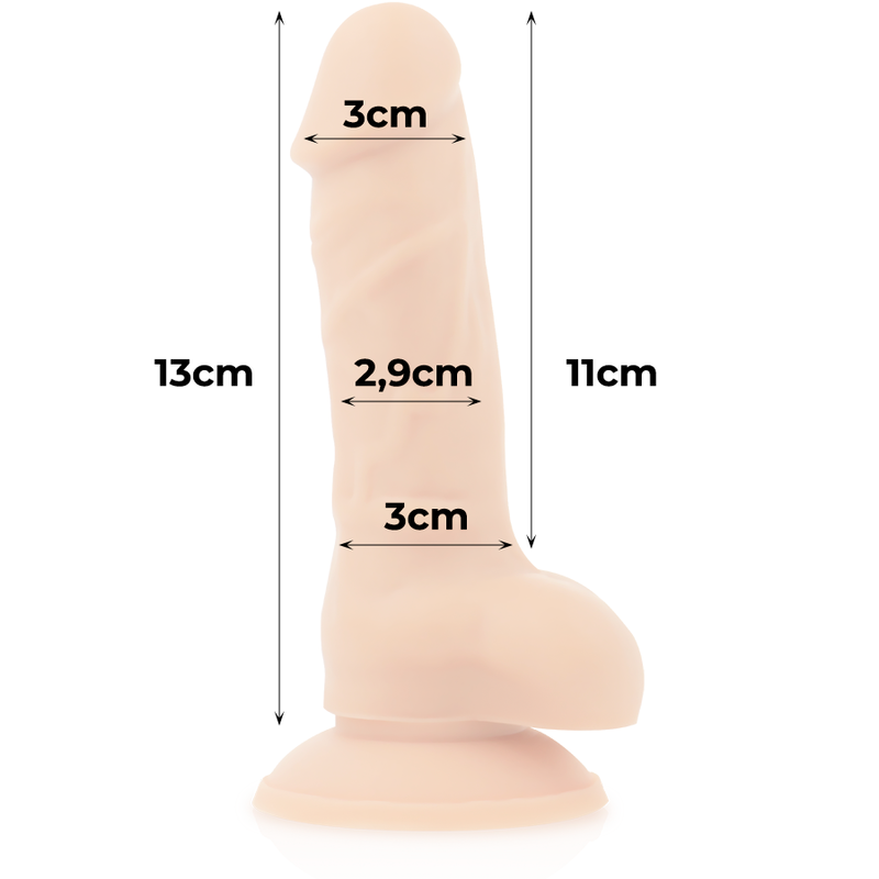 COCK MILLER - HARNESS + SILICONE DENSITY COCKSIL ARTICULABLE 13 CM COCK MILLER - 12