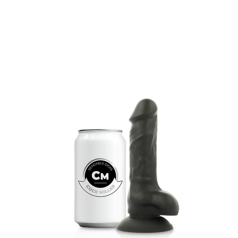 COCK MILLER - HARNESS + SILICONE DENSITY COCKSIL ARTICULABLE BLACK 13 CM COCK MILLER - 8