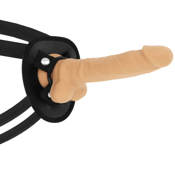 COCK MILLER - HARNESS + SILICONE DENSITY ARTICULABLE COCKSIL 19.5 CM COCK MILLER - 3