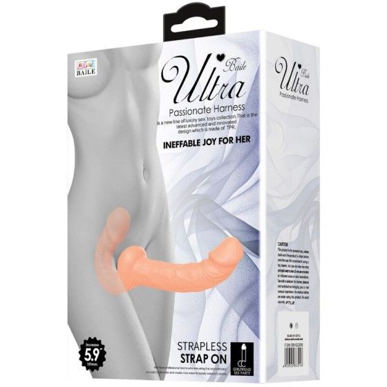 BAILE - ULTRA PASSIONATE DILDO WITH HARNESS WITHOUT SUPPORT BAILE HARNESS COLLECTION - 3