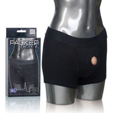 CALIFORNIA EXOTICS - PACKER GEAR BOXER BRIEF HARNESS M/L