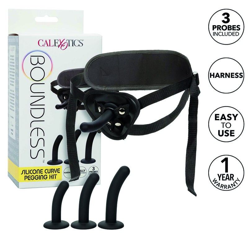 CALIFORNIA EXOTICS - BOUNDLESS SILICONE CURVE PEGGING KIT CALIFORNIA EXOTICS - 1