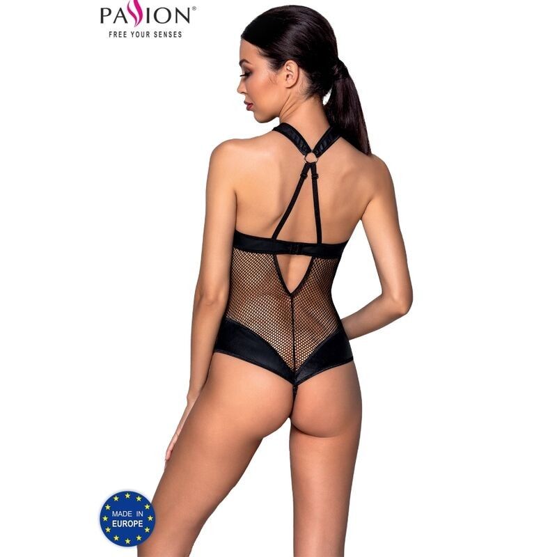 PASSION - AMANDA ECOLOGICAL LEATHER BODY S/M PASSION WOMAN TEDDIES - 2