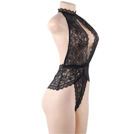 SUBBLIME - TEDDY LACE OPEN CUP S/M SUBBLIME TEDDIES - 5