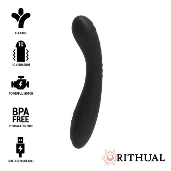 RITHUAL - KRIYA STIMULAODR RECHARGEABLE G-POINT BLACK RITHUAL - 1