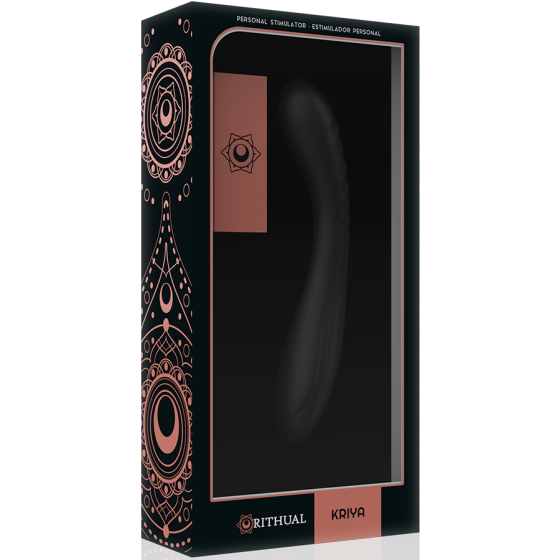 RITHUAL - KRIYA STIMULAODR RECHARGEABLE G-POINT BLACK RITHUAL - 10