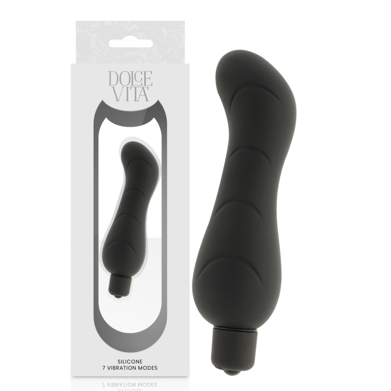 DOLCE VITA - G-SPOT BLACK SILICONE DOLCE VITA - 1