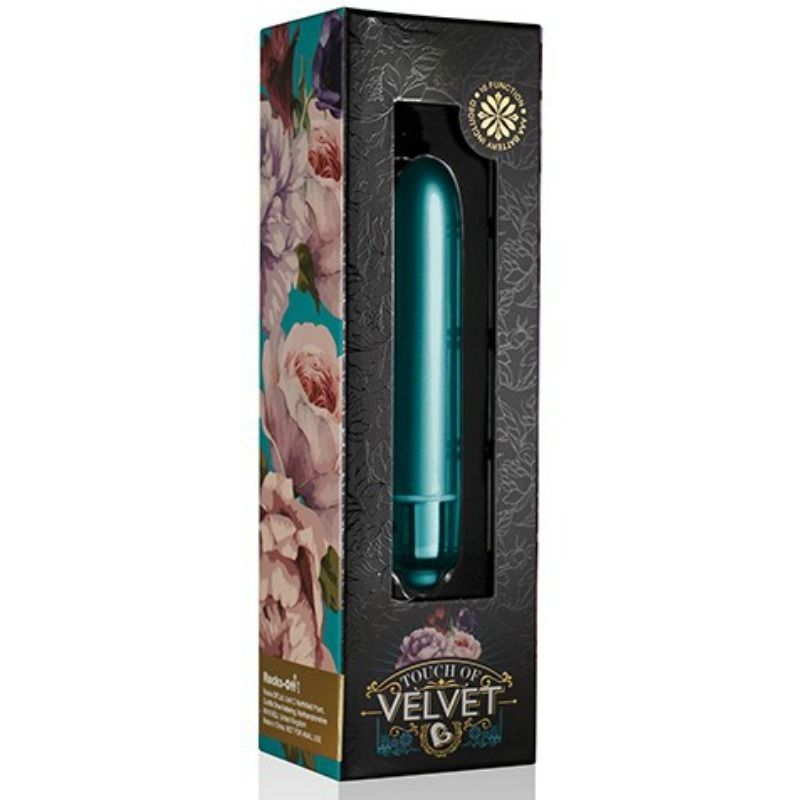 ROCKS-OFF - VIBRATING BULLET TOUCH OF VELVET PEACOCK PETALS ROCKS-OFF - 2