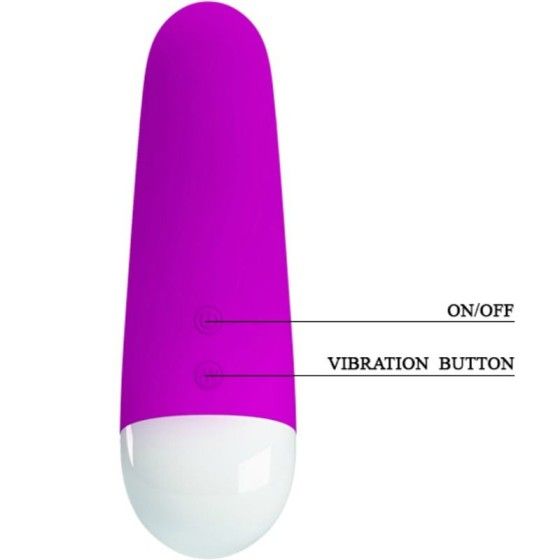 PRETTY LOVE - LUTHER MINI VIBRATOR 30 VIBRATION MODES PRETTY LOVE SMART - 4