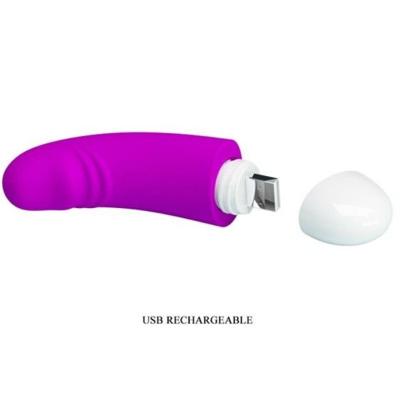 PRETTY LOVE - LUTHER MINI VIBRATOR 30 VIBRATION MODES PRETTY LOVE SMART - 5