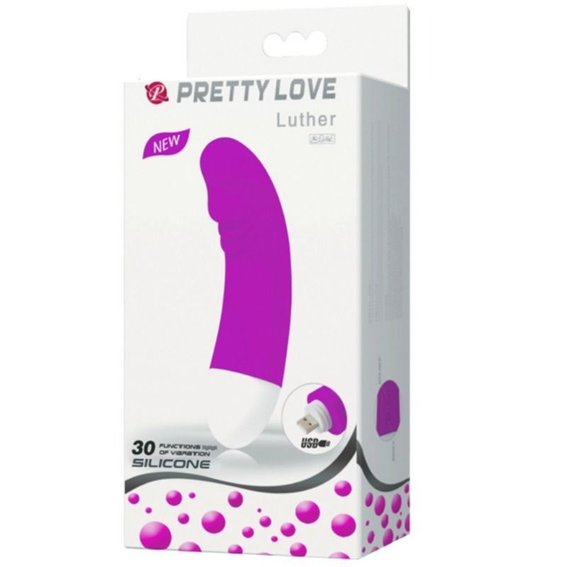 PRETTY LOVE - LUTHER MINI VIBRATOR 30 VIBRATION MODES PRETTY LOVE SMART - 9