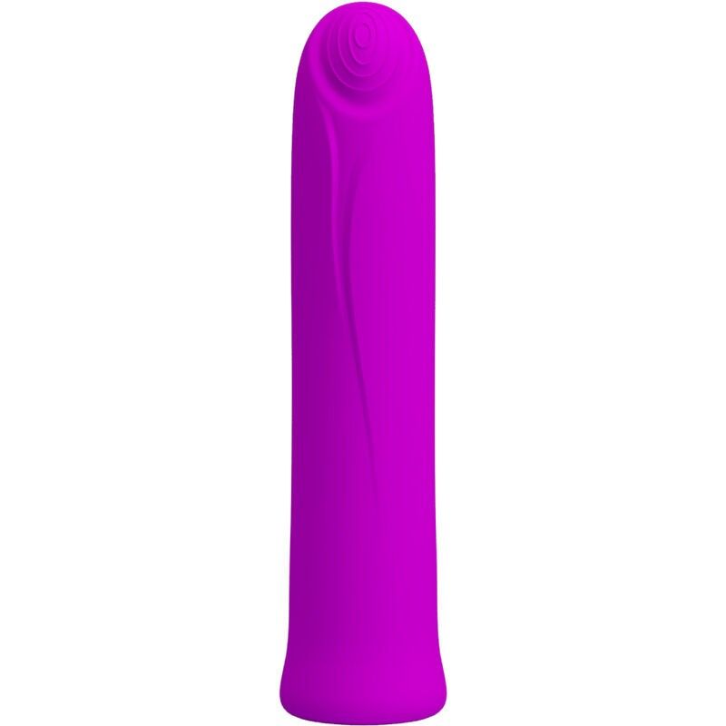 PRETTY LOVE - CURTIS MINI SUPER POWER VIBRATOR 12 VIOLET SILICONE VIBRATIONS PRETTY LOVE FLIRTATION - 1