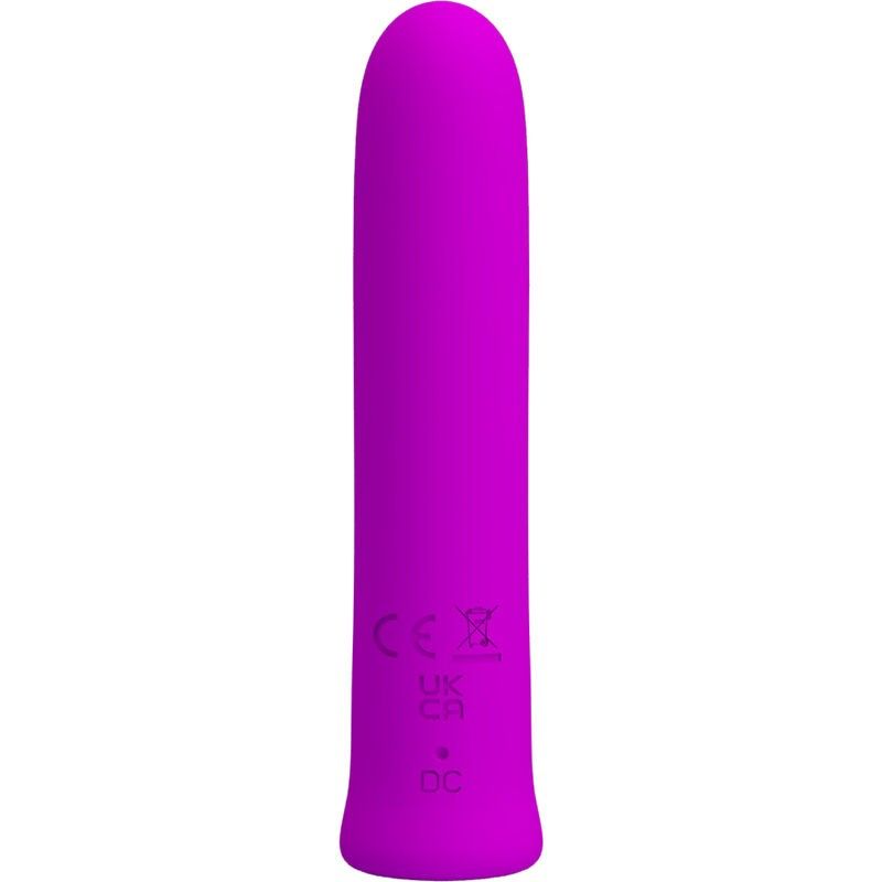 PRETTY LOVE - CURTIS MINI SUPER POWER VIBRATOR 12 VIOLET SILICONE VIBRATIONS PRETTY LOVE FLIRTATION - 3