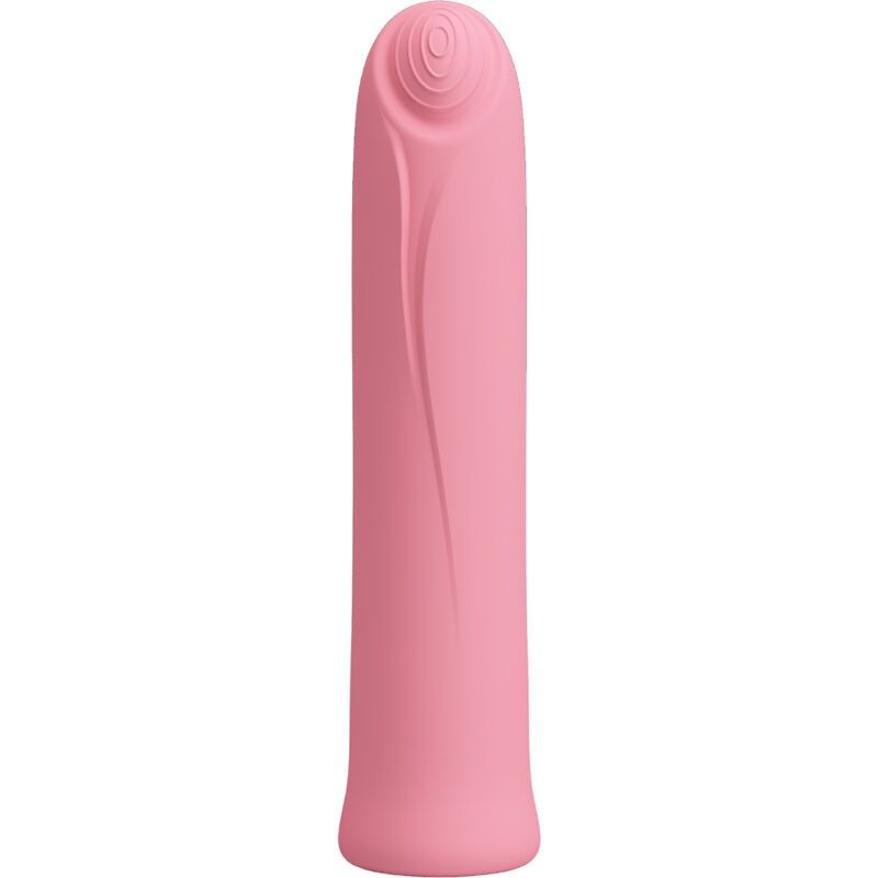 PRETTY LOVE - CURTIS MINI SUPER POWER VIBRATOR 12 PINK SILICONE VIBRATIONS PRETTY LOVE FLIRTATION - 1