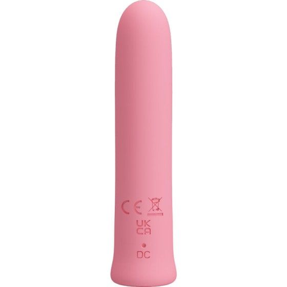 PRETTY LOVE - CURTIS MINI SUPER POWER VIBRATOR 12 PINK SILICONE VIBRATIONS PRETTY LOVE FLIRTATION - 3