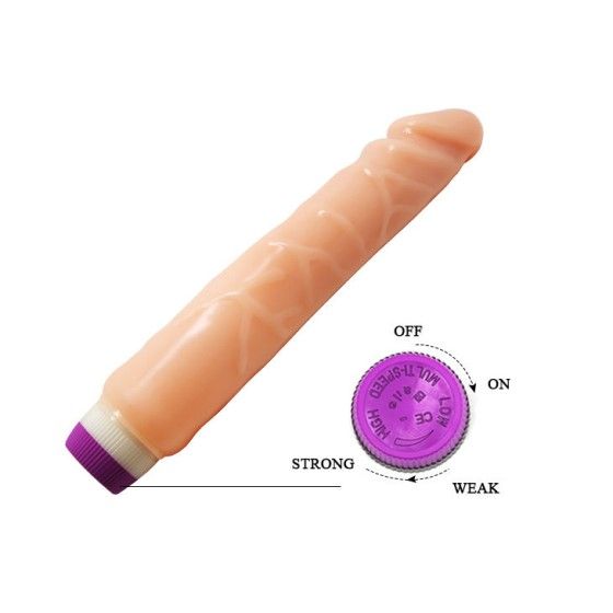 BAILE - WAVES OF PLEASURE REALISTIC VIBRATING 25.5 CM BAILE VIBRATORS - 6