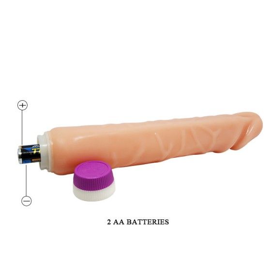 BAILE - WAVES OF PLEASURE REALISTIC VIBRATING 25.5 CM BAILE VIBRATORS - 7