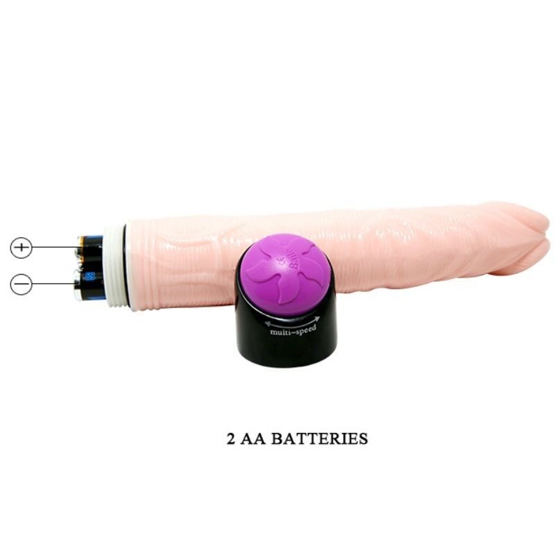 BAILE - ADOUR BAILE - CLUB REALISTIC VIBRATOR 23 CM NATURAL BAILE VIBRATORS - 2