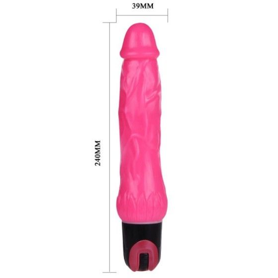 BAILE - VIBRATOR DAAPLY PLEASURE MULTISPEED PINK BAILE VIBRATORS - 4