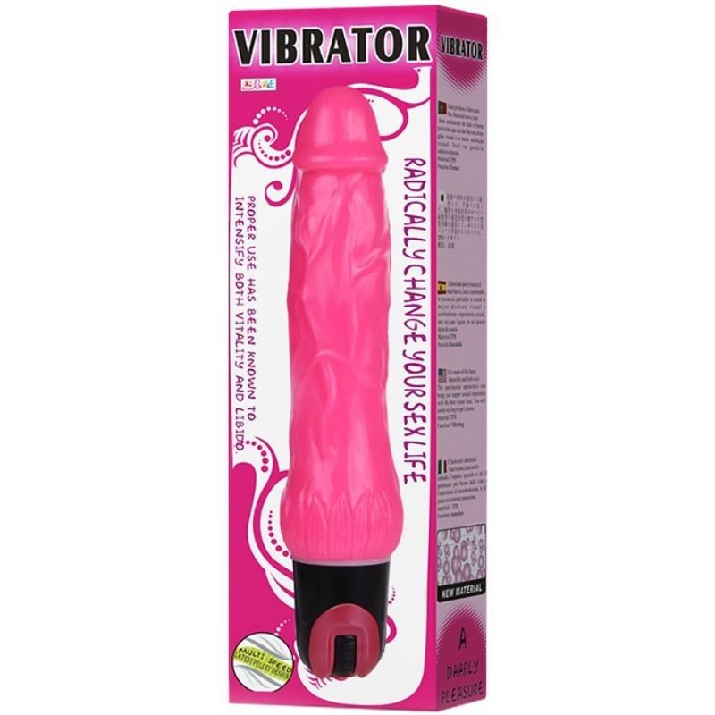 BAILE - VIBRATOR DAAPLY PLEASURE MULTISPEED PINK BAILE VIBRATORS - 5