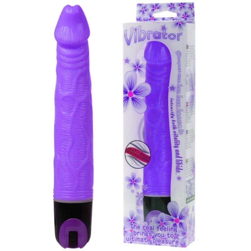 BAILE - VIBRATOR MULTISPEED 21.5 CM PURPLE BAILE VIBRATORS - 3