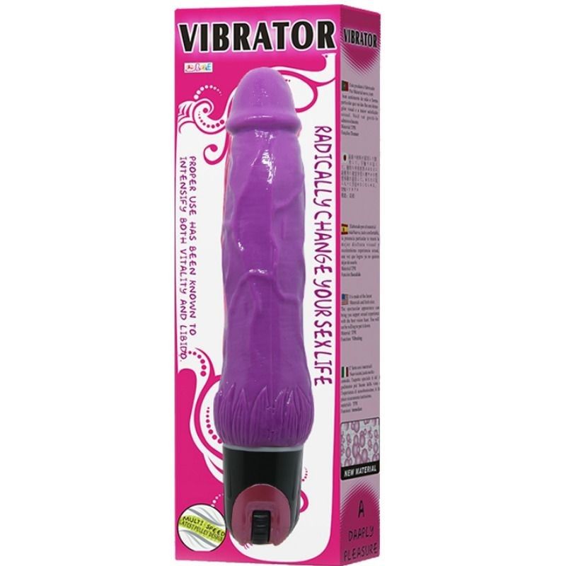 BAILE - DAAPLY PLEASURE MULTISPEED VIBRATOR PURPLE BAILE VIBRATORS - 2