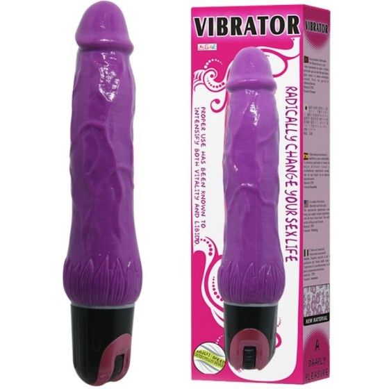 BAILE - DAAPLY PLEASURE MULTISPEED VIBRATOR PURPLE BAILE VIBRATORS - 3