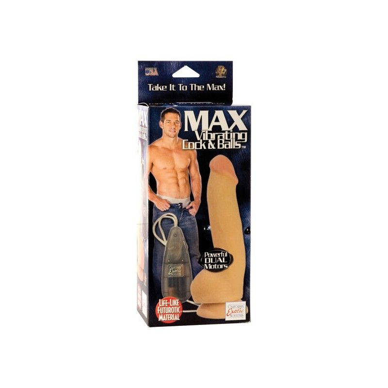 CALIFORNIA EXOTICS - MAX VIBRATING COCK AND BALLS CALIFORNIA EXOTICS - 2