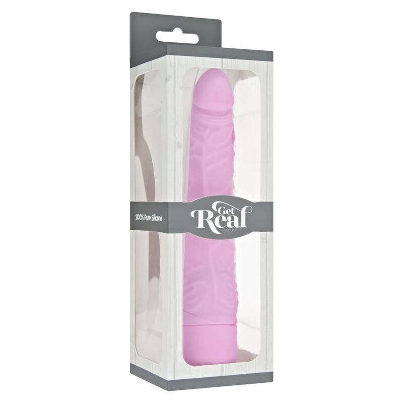 GET REAL - CLASSIC SLIM VIBRATOR PINK GET REAL - 3