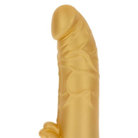 GET REAL - GOLD DICKER STIM VIBRATOR GOLD GET REAL - 5