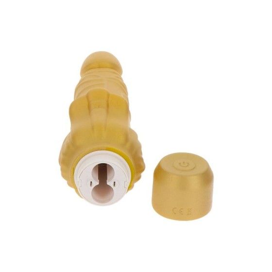 GET REAL - GOLD DICKER STIM VIBRATOR GOLD GET REAL - 7