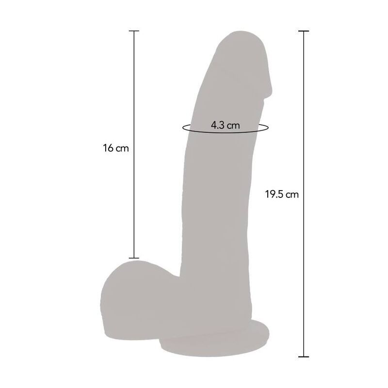 GET REAL - MAGNETIC PULSE TRUSTING DILDO SKIN GET REAL - 5