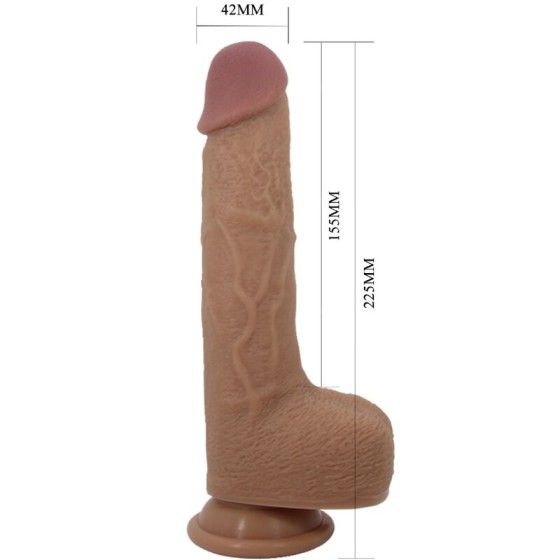 PRETTY LOVE - TOMMY REALISTIC DILDO VIBRATOR 22.5 CM PRETTY LOVE FLIRTATION - 4