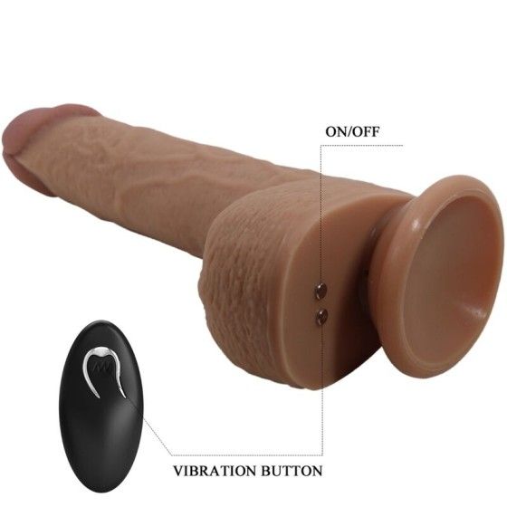 PRETTY LOVE - TOMMY REALISTIC DILDO VIBRATOR 22.5 CM PRETTY LOVE FLIRTATION - 6