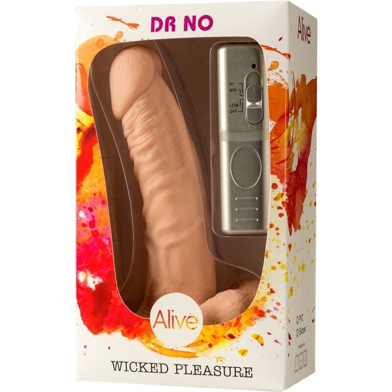 ALIVE - DR. NO REALISTIC PENIS VIBRATOR 18 CM ALIVE - 2