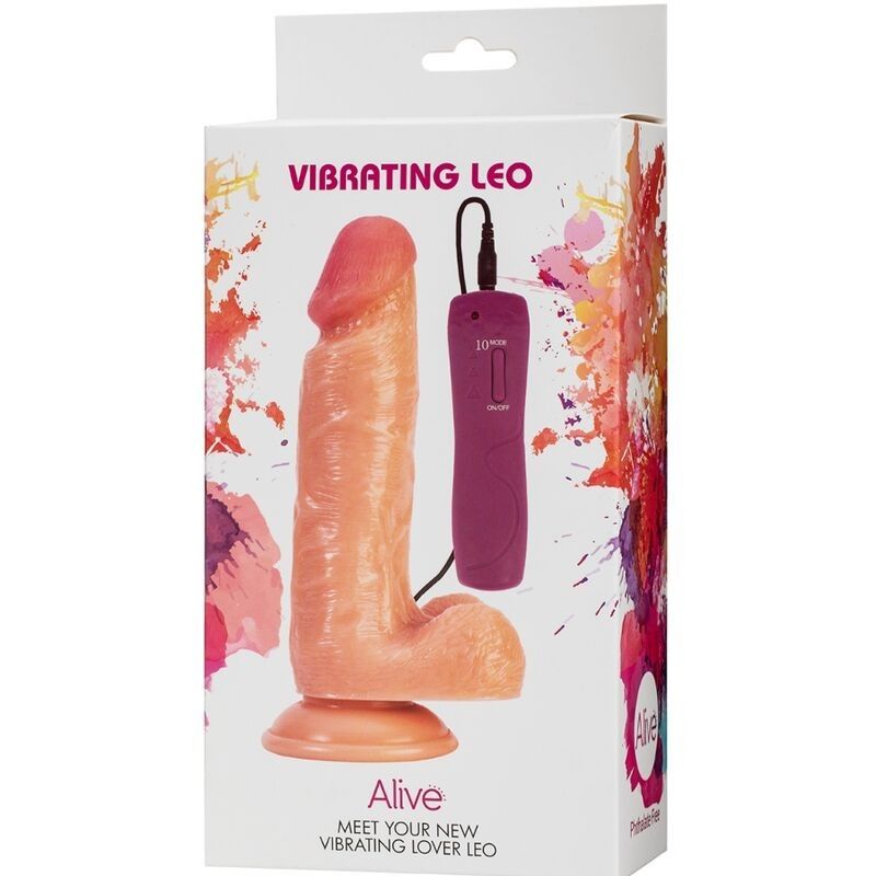 ALIVE - LEO REALISTIC PENIS VIBRATOR 17 CM ALIVE - 2