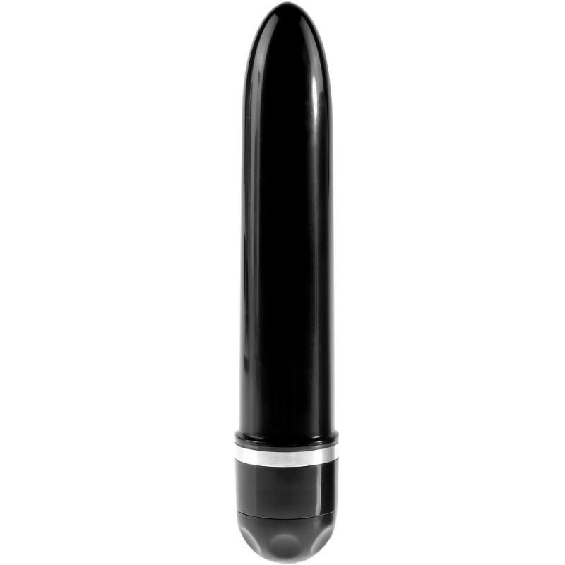 KING COCK - 17.8 CM VIBRATING STIFFY FLESH KING COCK - 2