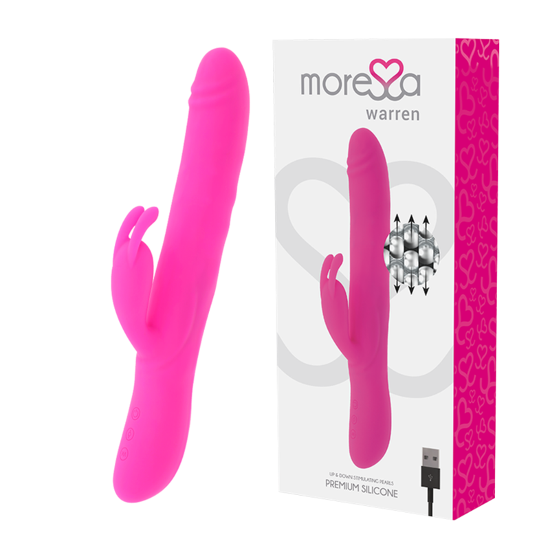 MORESSA - WARREN PREMIUM RECHARGEABLE SILICONE MORESSA - 1