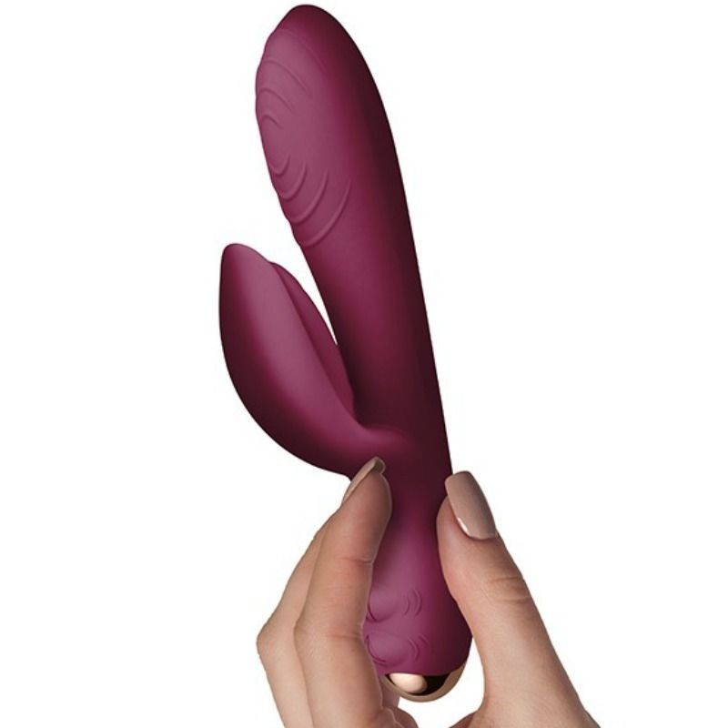 ROCKS-OFF - EVERYGIRL BURGUNDY VIBRATOR ROCKS-OFF - 4