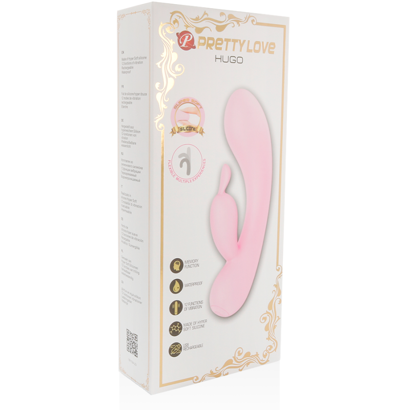 PRETTY LOVE - SMART HUGO RABBIT VIBRATOR WITH EARS PRETTY LOVE SMART - 2