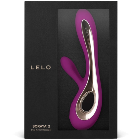 LELO - SORAYA 2 RABBIT PURPLE VIBRATOR LELO - 3